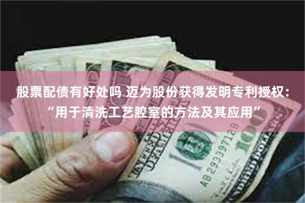 股票配债有好处吗 迈为股份获得发明专利授权：“用于清洗工艺腔室的方法及其应用”