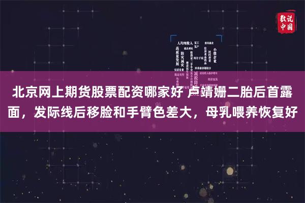 北京网上期货股票配资哪家好 卢靖姗二胎后首露面,发际线后移脸和手臂色差大,母乳喂养恢复好