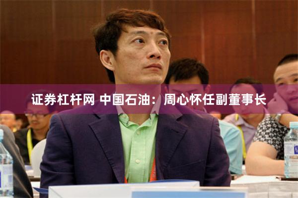 证券杠杆网 中国石油：周心怀任副董事长